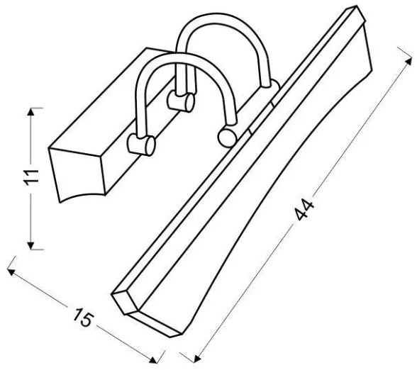 Iluminat oglindă LED GLORY LED/7W/230V