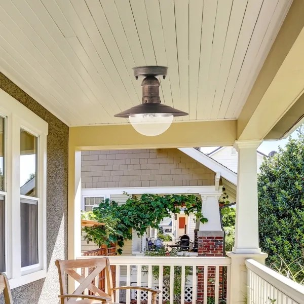 Rabalux 8736 - Plafonieră de exterior OSLO 1xE27/60W IP44