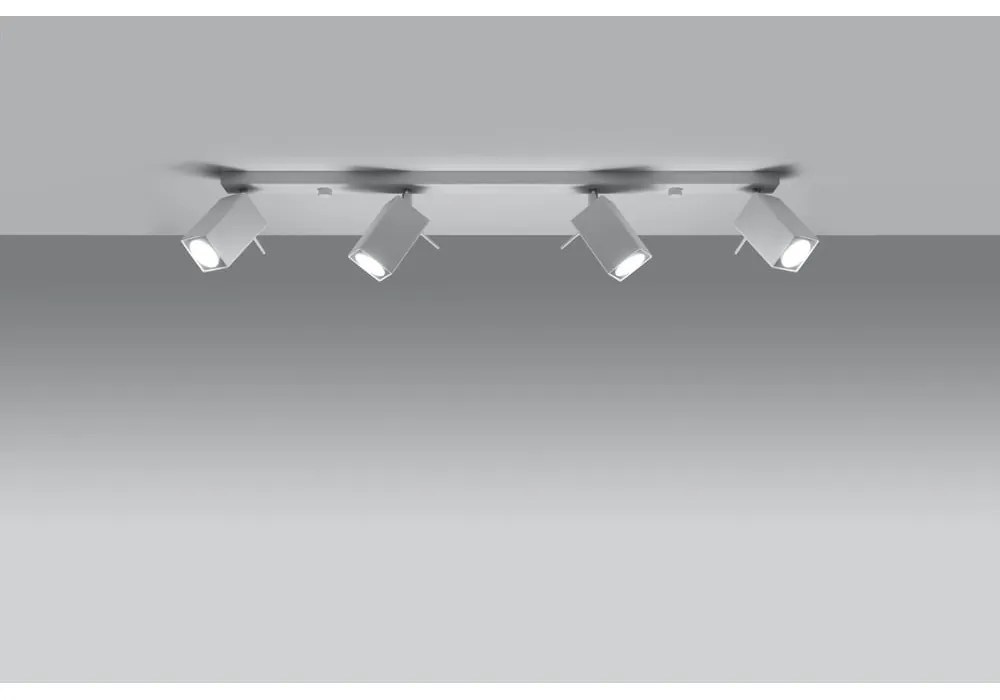 Plafonieră Sollux Toscana, alb