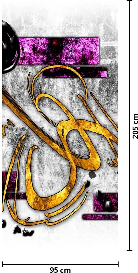 Fototapet pentru ușă - Abstract (95x205cm)
