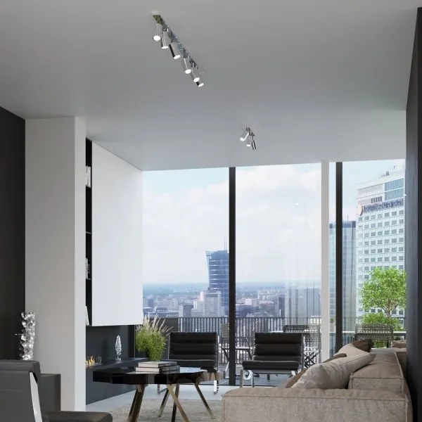 Spot RING 6xGU10/40W/230V