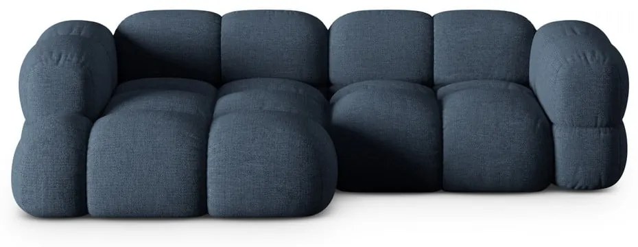 Colțar albastru închis (cu colț pe partea stângă/cu șezlong) Loretto – Cosmopolitan Design