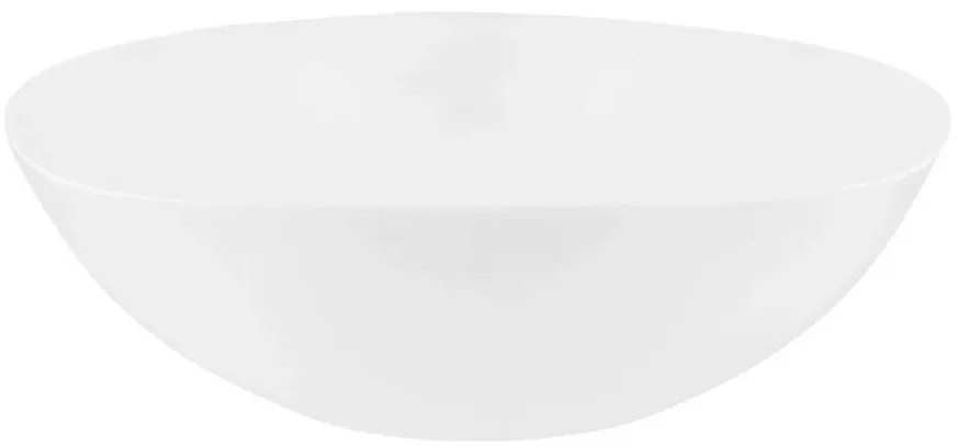Bol din sticlă opal Altom White harmony 26,5 cm