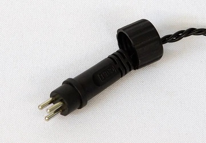 Instalație Crăciun tip ploaie - 180 LED,alb cald+alimentare