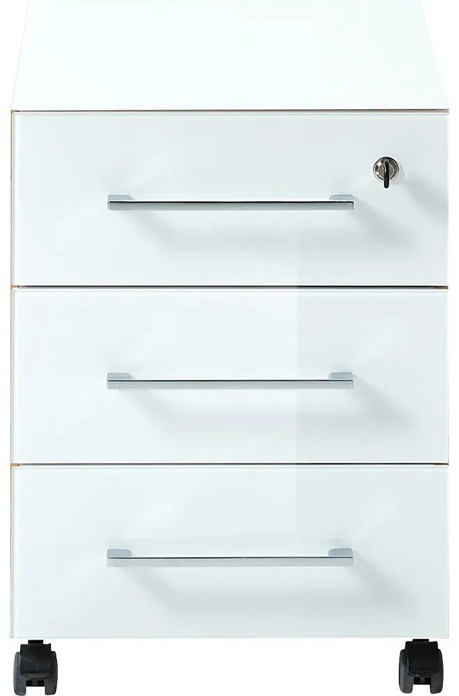 Dulap alb cu aspect de lemn de stejar 40x55 cm Monteria – Germania