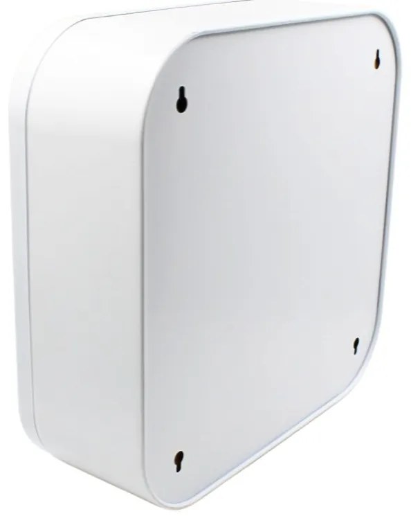 Dulap pentru Medicamente cu Oglindă și Închidere cu Cheie, 32x32x11.5 cm, Alb – Bathroom Solutions
