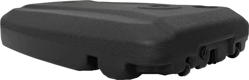 vidaXL Suport umbrelă de exterior, negru