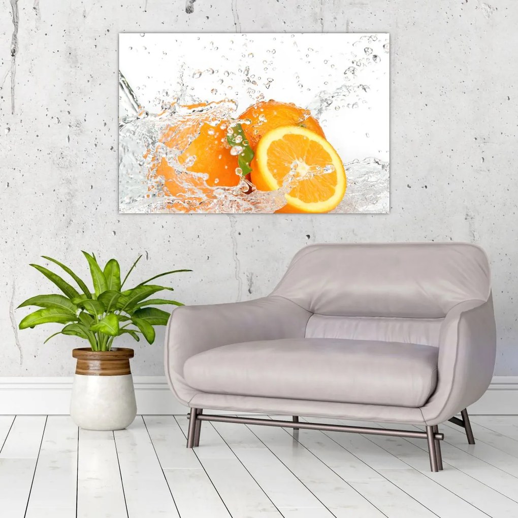 Tablou - Portocale zemoase (90x60 cm)