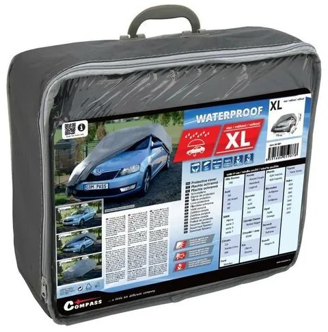 Prelata de protecție Compass FULL XL 100%WATERPROOF , 533 x 178 x 119 cm