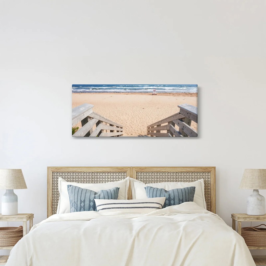 Tablou - Plajă (120x50 cm)