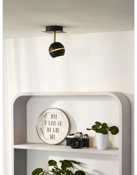 Lucide 77975/05/30 - Spot LED BINARI, 5 W, 230 V, negru