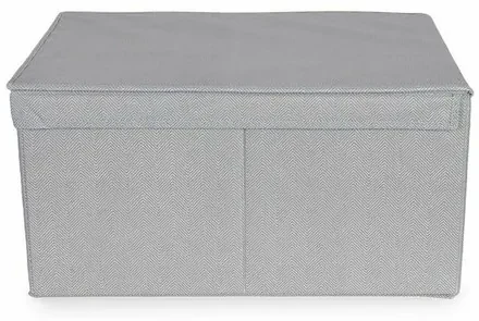 Cutie de depozitare pliabilă Compactor Wos,40 x 50 x 25 cm, gri, L