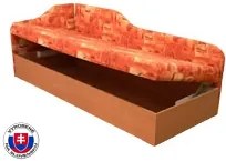 Pat de o persoană (canapea) 80 cm Eda 4/2 (cu saltea molitan) (S). 774111
