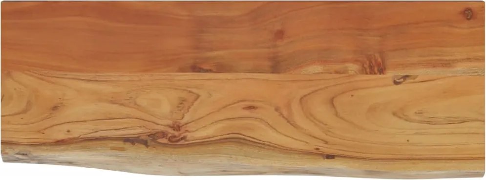 vidaXL Raft perete 50x20x3,8 cm dreptunghiular lemn acacia margine vie