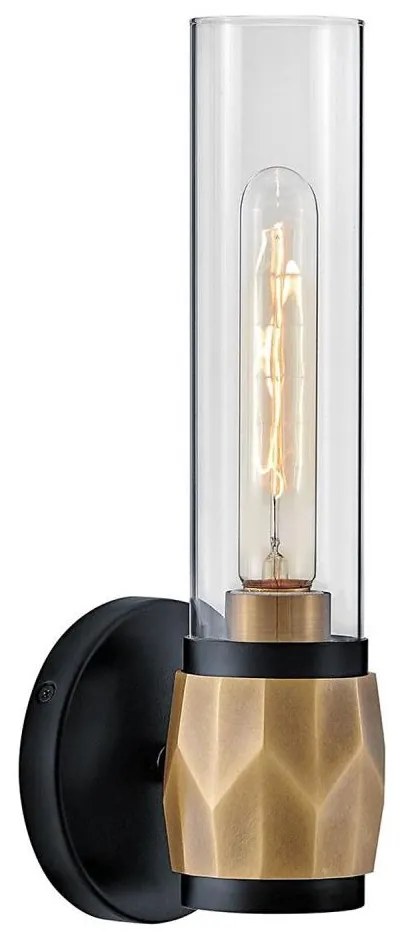 Aplică pentru baie Hinkley HK-ELLISON1-BK-HB ELLISON 1xE27/40W/230V IP44 auriu