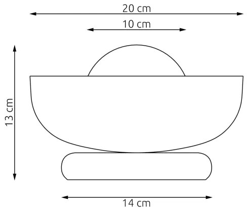 Lampă de masă OZZY 1x G9/8W/230V albă