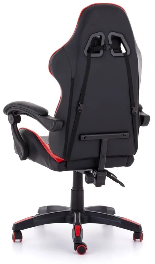 Scaun gaming Forza, rosu/negru