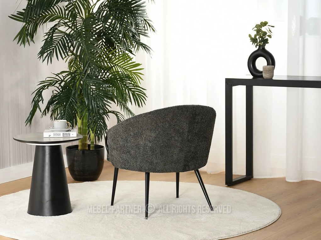 Fotoliu Carma F (grafit + negru). Promo -17%. 1109981