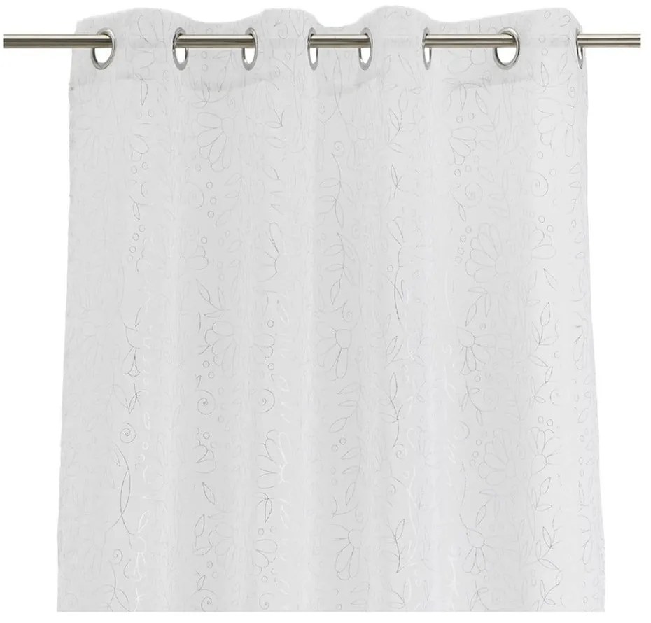 Perdea albă-argintie 140x260 cm Pucka – Casa Selección