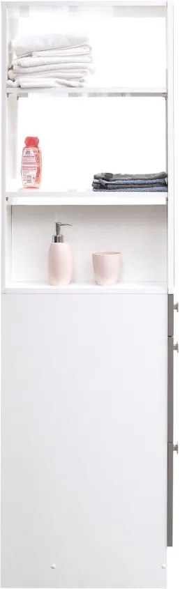 Dulap baie TemaHome Combi, lățime 24,3 cm, gri - maro
