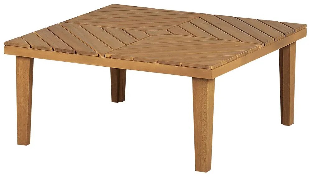 Set mobilier de grădină Blas (lemn deschis + crem alb). 1077929