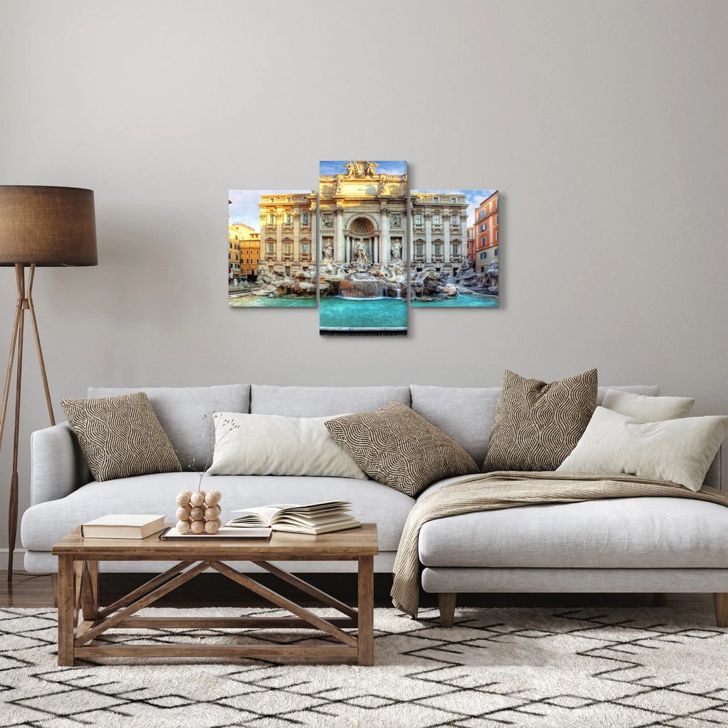 Tablou - Fântâna Trevi (90x60 cm)