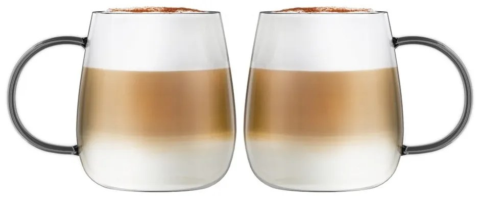 Căni 2 buc. pentru cappuccino 400 ml Bolla – Vialli Design