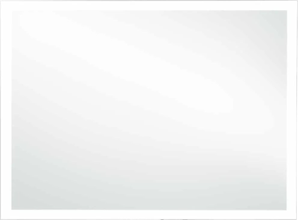 vidaXL Oglindă cu LED pentru perete de baie, 100 x 60 cm