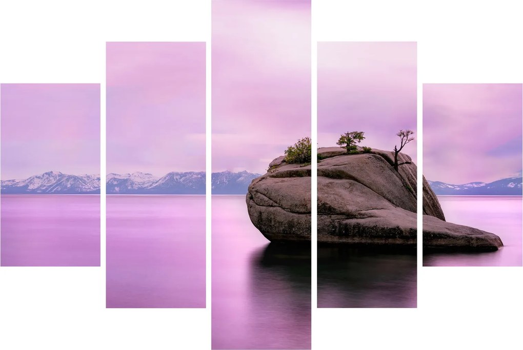 Tablou cu piata în mare (150x105 cm)