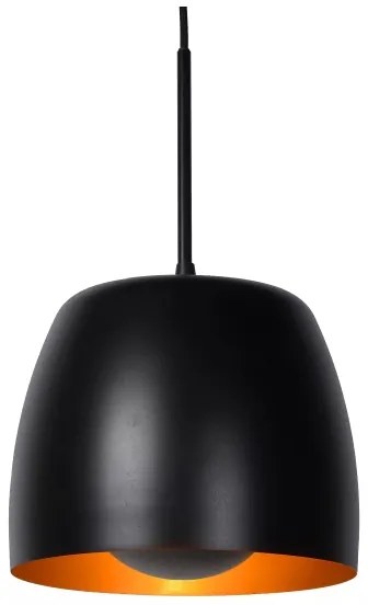 Lustră pe cablu NOLAN 3xE27/40W/230V neagră Lucide 30488/03/30