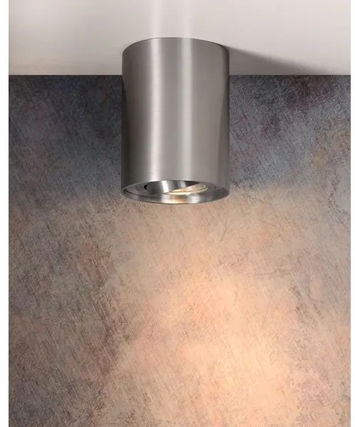 Lucide 22952/01/12 - Lampa spot TUBE 1xGU10/35W/230V crom mat