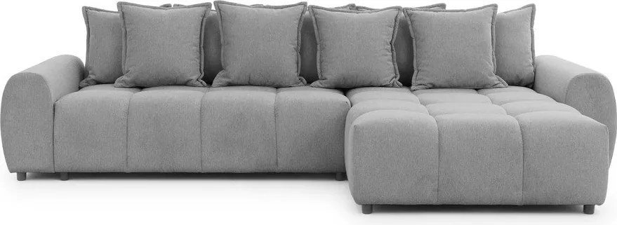 Colțar gri (cu colț pe partea dreaptă/cu șezlong) Albane – Ropez