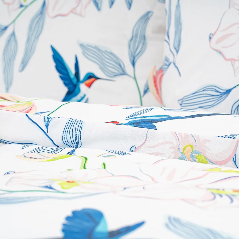 Lenjerie de pat din bumbac 4Home Orchid Paradise, 140 x 200 cm, 70 x 90 cm