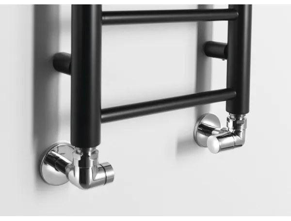 Sapho - Radiator de baie DINA 278 W, 30 x 138 cm, negru mat