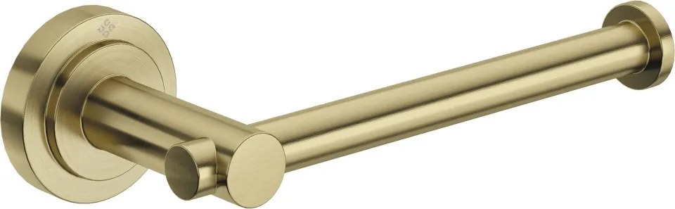 🛁 Suport pentru hârtie igienică TEMISTO, montare pe perete, finisaj alamă – Cod ADT_M211