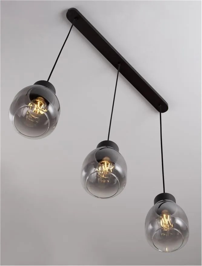 Lustra cu 3 pendule design modern Blaku