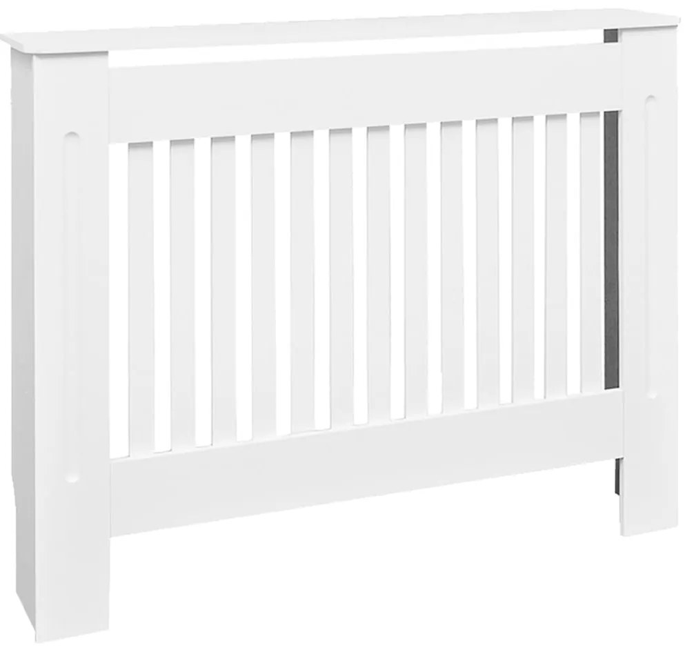 Masca de calorifer incalzire, dulap radiator, alb, 112 cm, MDF