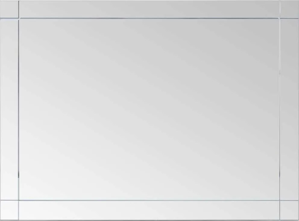 vidaXL Oglindă de perete, 60 x 40 cm, sticlă