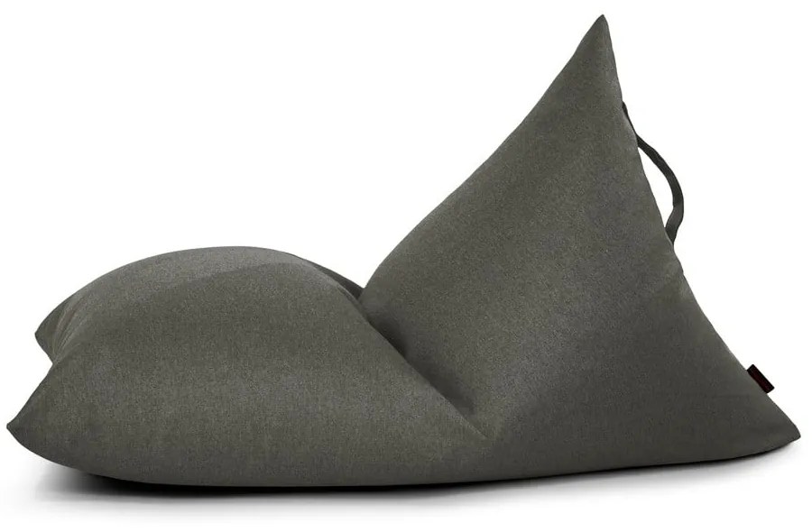 Fotoliu puf pentru copii gri închis Razzy – SLOWDOWN