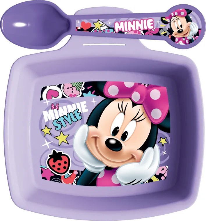 Bol cu lingurita Minnie