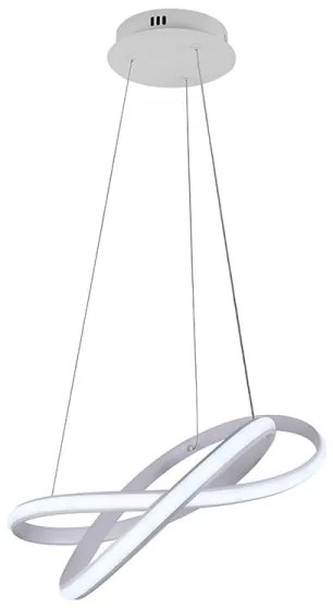 Lustră LED dimabilă pe cablu LED/70W/230V 3000-6500K alb + telecomandă