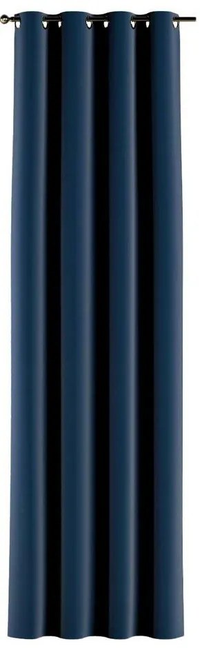 Draperie albastră 260x130 cm Posh Velvet - Yellow Tipi