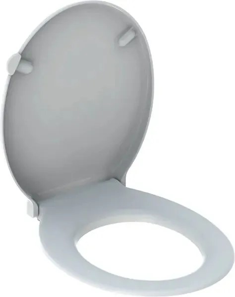 Capac wc Geberit Selnova Comfort fixare de jos alb