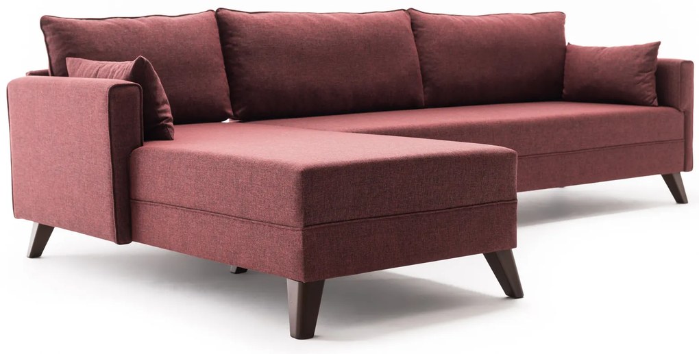 Canapea extensibilă Bellina 1 (bordo) (S). 1063027