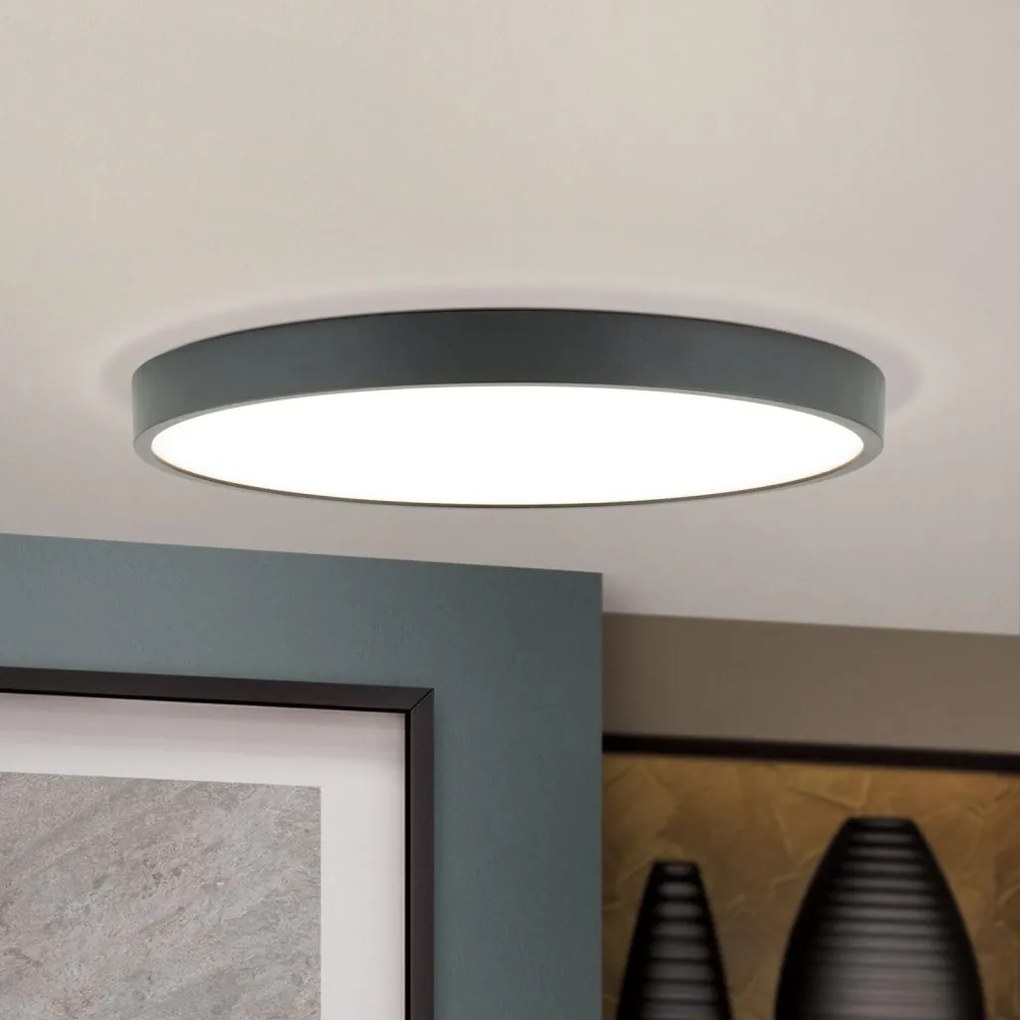 Plafoniera LED design slim BULLY D-28cm negru