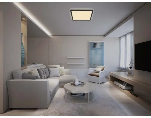 Globo 41563-24B - LED plafonieră baie SAPANA LED/24W/230V IP44 negru