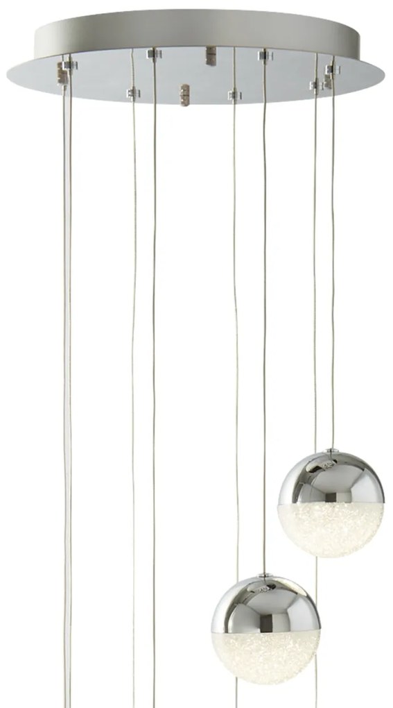Lustra LED design modern 35cm Marbles 8L 5848-8CC SRT