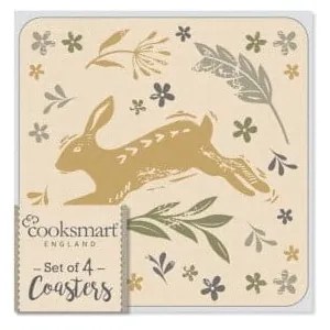 Set cu suporturi farfurii și coasters 8 buc. Woodland – Cooksmart ®