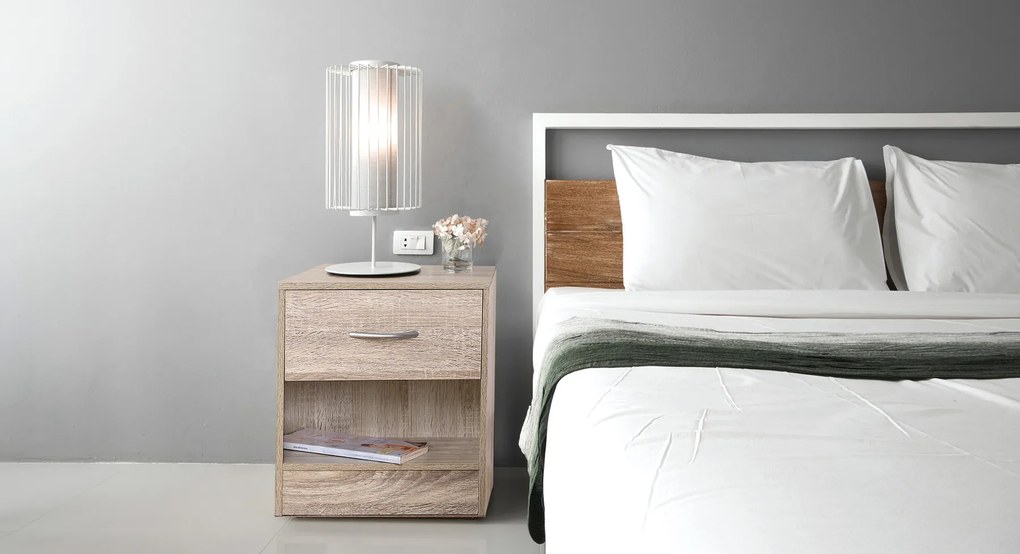 Deuba Noptiera Kiel 41x39x28cm - stejar