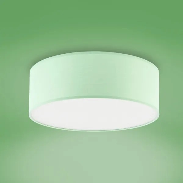 Plafonieră pentru copii RONDO KIDS 4xE27/15W/230V verde